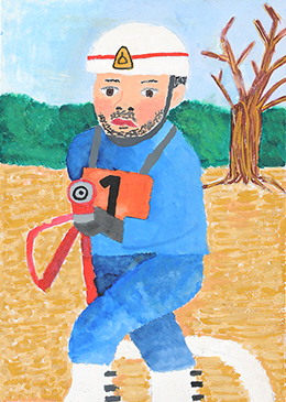 図画コンクール作品