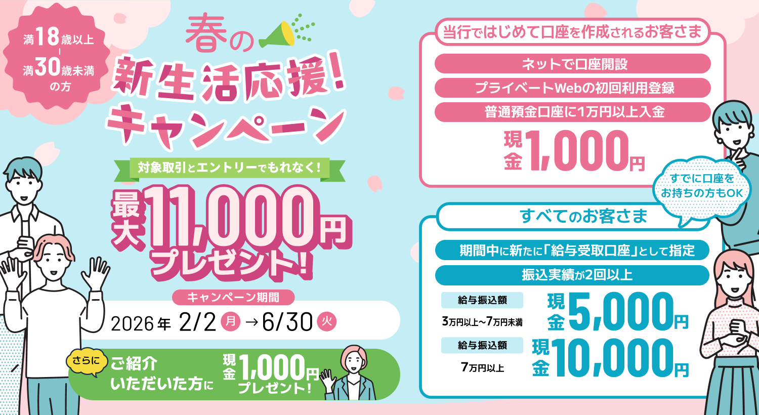 春の新生活応援!キャンペーン